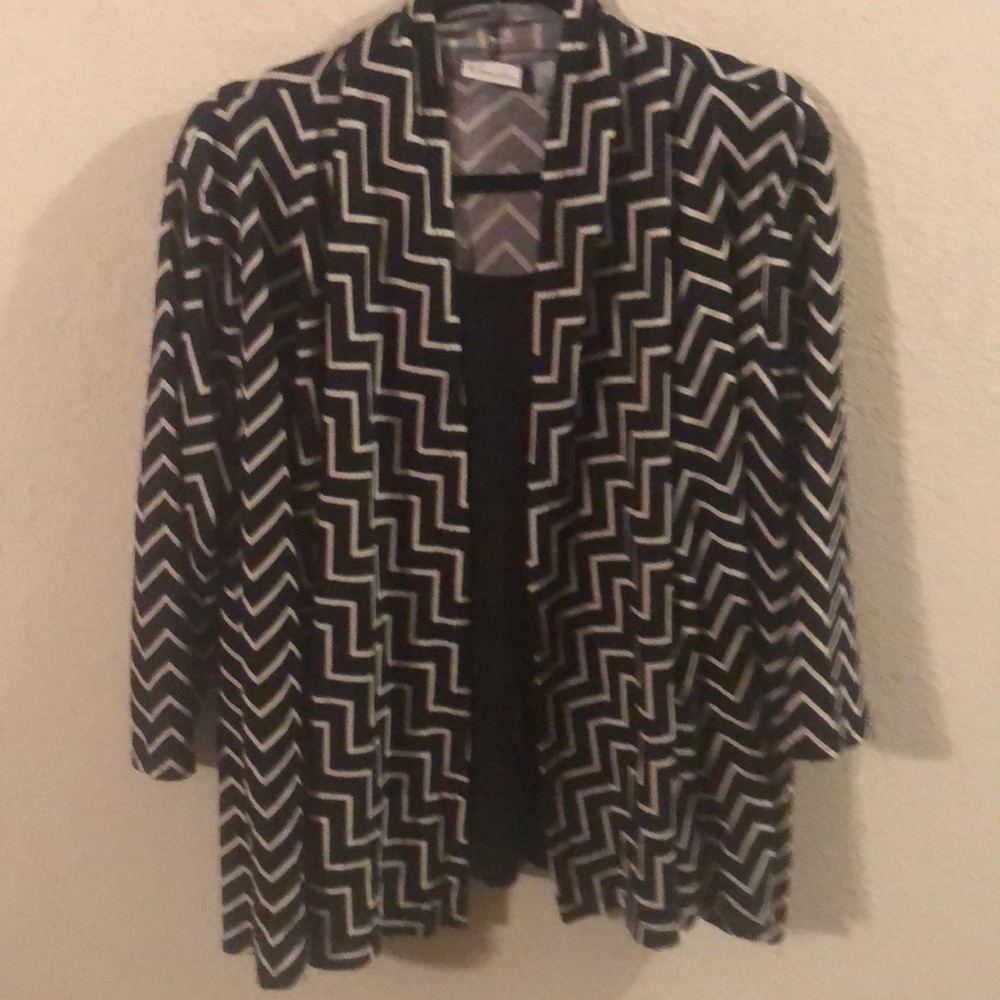 Kim Rogers Woman 1X blouse/cardigan